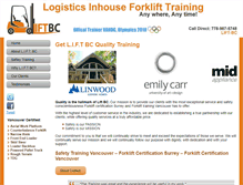 Tablet Screenshot of liftbc.com